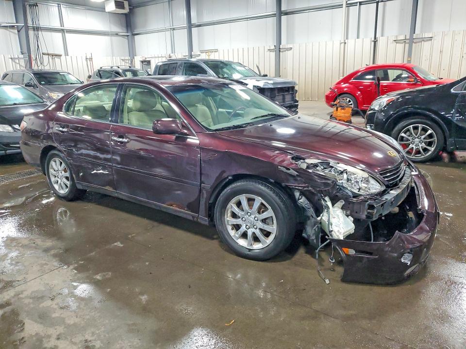 2004 Lexus ES VIN JTHBA30G145021614 COPART salvage auction — FRONT END, Mn - Cert Of Title-Prior Salvage, sold $225 on 2026-07-28 (photo 4)