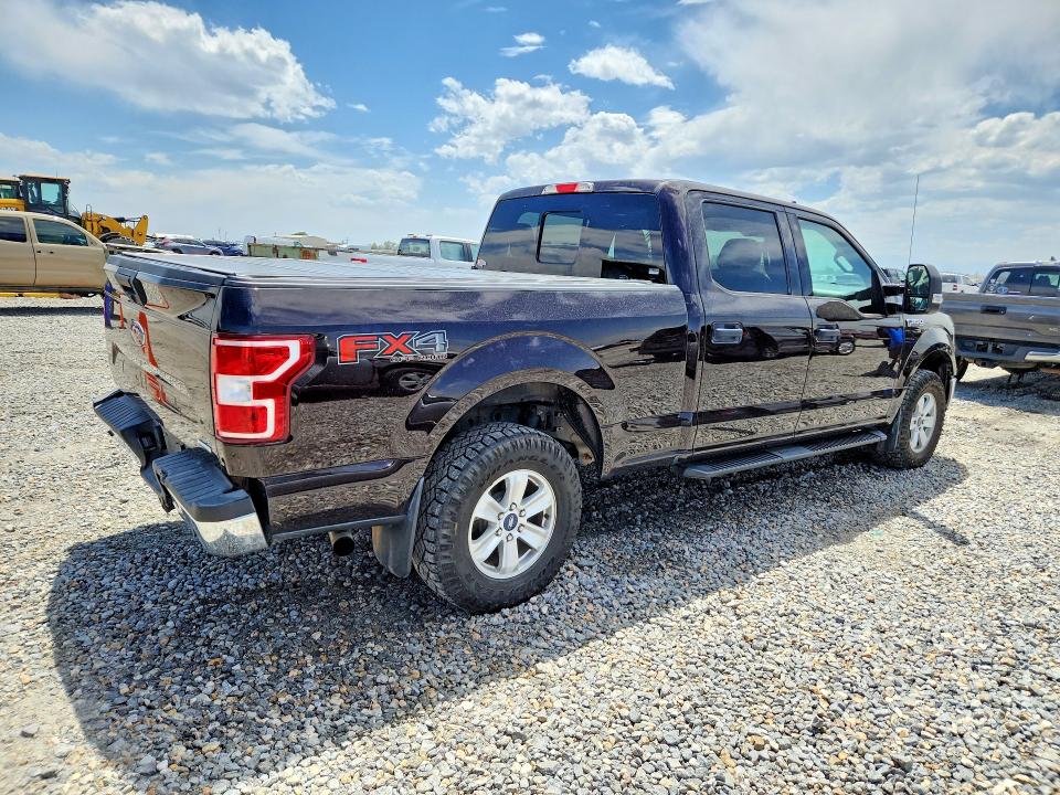 2020 Ford F-150 VIN 1FTFW1E41LKE29408 COPART salvage auction — REAR END, Co - Public - Salvage Title, sold $9,600 on 2026-07-28 (photo 3)