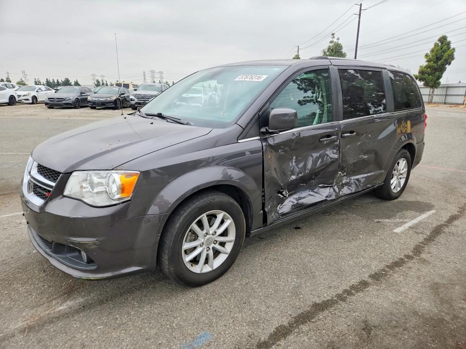 2019 Dodge VIN 2C4RDGCGXKR723005 COPART salvage auction — SIDE, Ca - Salvage Certificate, sold $1,700 on 2026-07-02 (photo 1)