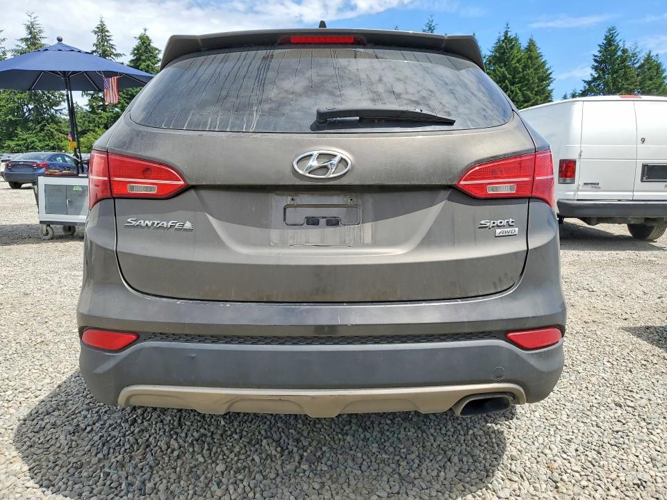2014 Hyundai Santa fe VIN 5XYZTDLB0EG153093 COPART salvage auction — FRONT END, Wa - Bill Of Sale, sold $1,400 on 2026-07-10 (photo 6)