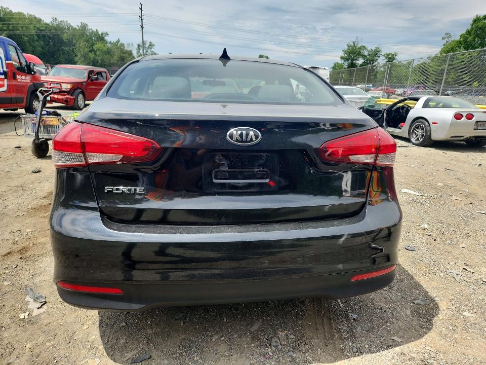 2018 Kia VIN 3KPFK4A78JE217957 COPART salvage auction — FRONT END, MD - CERT OF SALVAGE > 75% DAMAGE, sold $1,450 on 2026-07-02 (photo 6)