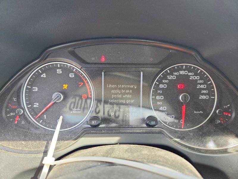 2017 Audi VIN WA1C2AFP8HA031689 COPART salvage auction — SIDE, Qc - Gravement Accidente, sold $4,750 on 2026-07-14 (photo 9)