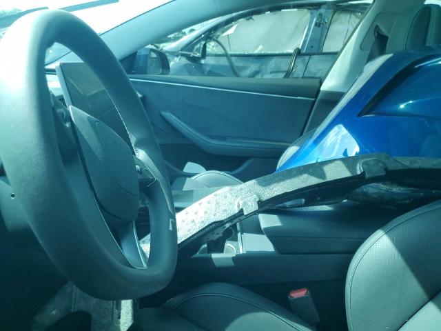 2025 Tesla Model 3 VIN 5YJ3E1ET5SF973659 COPART salvage auction — FRONT END, Fl - Cert Of Title Slvg Rebuildable, sold $18,300 on 2026-07-31 (photo 7)