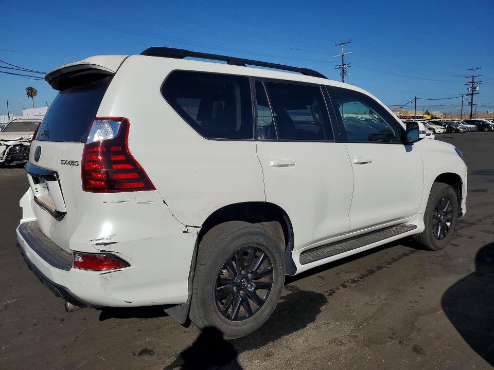 2021 Lexus Gx 460 VIN JTJAM7BX8M5280381 COPART salvage auction — FRONT END, Ca - Lien Papers-Salvage Or Ac, sold $18,500 on 2026-07-08 (photo 3)