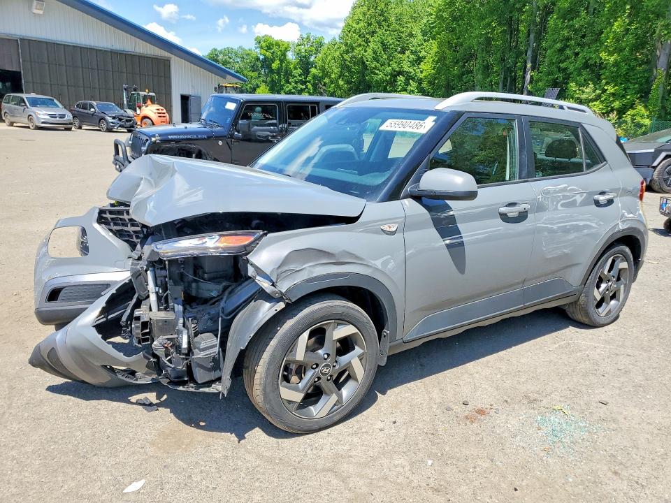 2021 Hyundai VIN KMHRC8A31MU092347 COPART salvage auction — FRONT END, Ct - Cert Of Title-Salvage, sold $1,600 on 2026-07-02 (photo 1)
