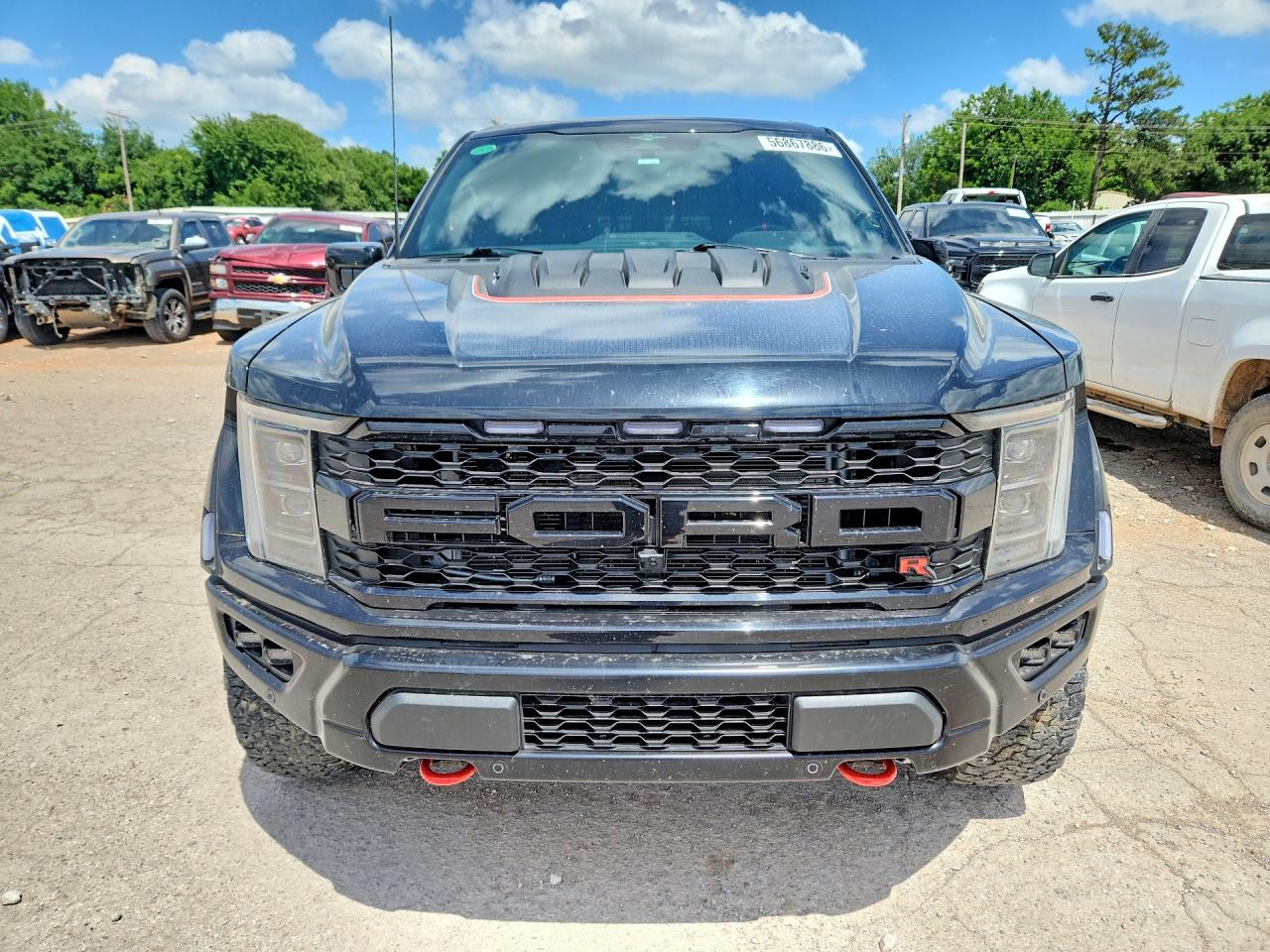 2023 Ford F-150 Lightning VIN 1FTFW1RJ4PFC92687 COPART salvage auction — Rear End, OK - CERT OF TITLE-SALVAGE, sold $76,000 on 2026-07-08 (photo 5)