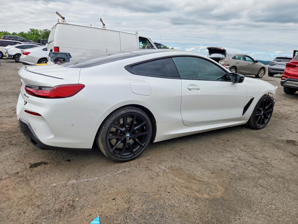 2024 BMW M850i xdrive VIN WBABC4C03RCR37470 COPART salvage auction — FRONT END, PA - CERTIFICATE OF SALVAGE, sold $25,500 on 2026-07-31 (photo 3)
