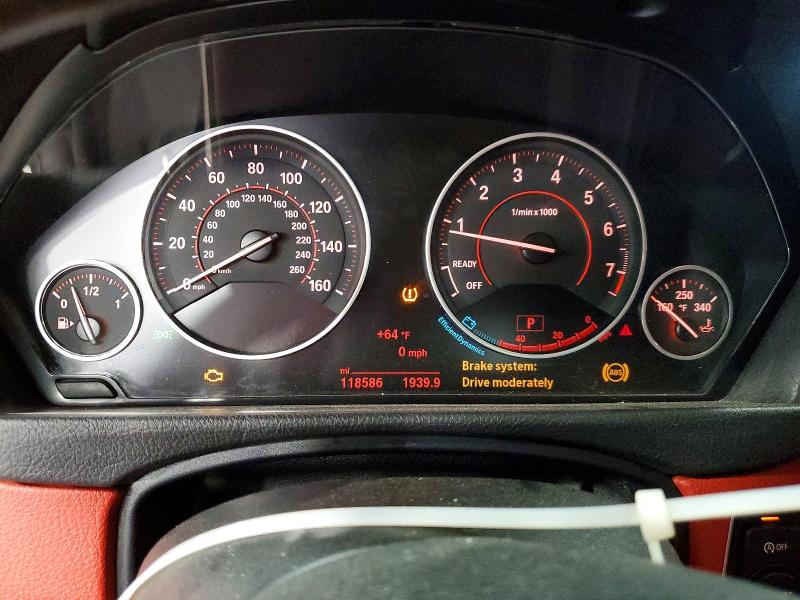 2015 BMW VIN WBA3R5C53FK372899 COPART salvage auction — FRONT END, Mn - Cert Of Title-Salvage, sold $3,750 on 2026-08-11 (photo 9)