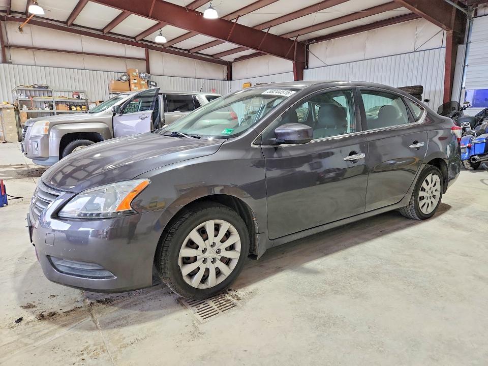 2015 Nissan Sentra VIN 3N1AB7AP2FL694319 COPART salvage auction — MINOR DENT/SCRATCHES, Va - Certificate Of Title, sold $650 on 2026-07-06 (photo 1)
