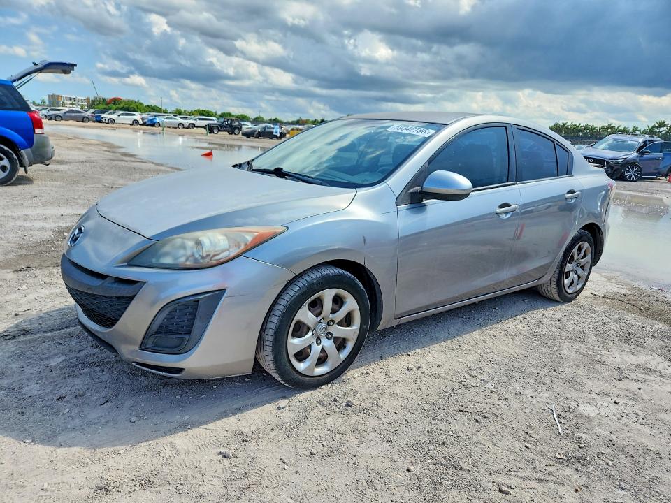2011 Mazda 3 VIN JM1BL1UF7B1497159 COPART salvage auction — REAR END, Fl - Cert Of Title Slvg Rebuildable, sold $650 on 2026-07-22 (photo 1)