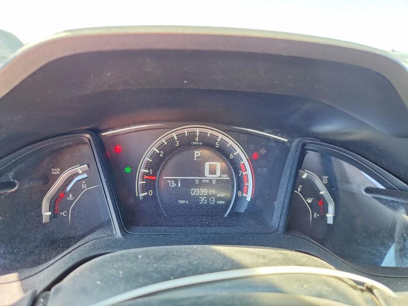 2017 Honda Civic VIN SHHFK7H48HU202715 COPART salvage auction — REAR END, Ut - Salvage Certificate, sold $4,700 on 2026-07-07 (photo 9)
