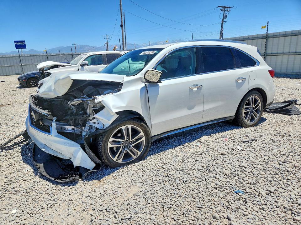 2018 Acura VIN 5J8YD4H98JL025215 COPART salvage auction — FRONT END, Ut - Salvage Certificate, sold $4,000 on 2026-07-31 (photo 1)