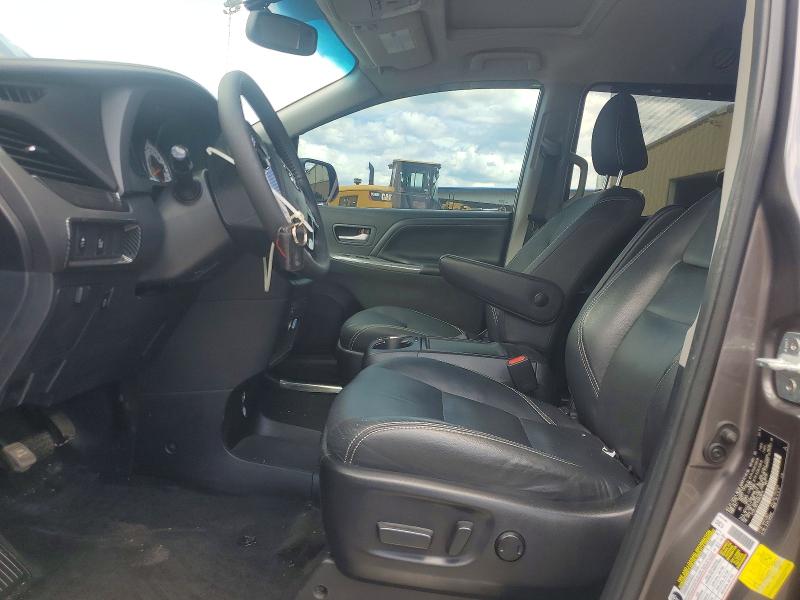 2017 Toyota Sienna VIN 5TDXZ3DC1HS849816 COPART salvage auction — FRONT END, Pa - Certificate Of Salvage, sold $10,400 on 2026-07-28 (photo 7)