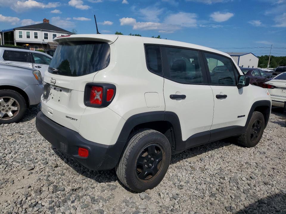 2021 Jeep VIN ZACNJDAB0MPM54577 COPART salvage auction — FRONT END, Ma - Cert Of Title-Salvage, sold $2,700 on 2026-07-06 (photo 3)