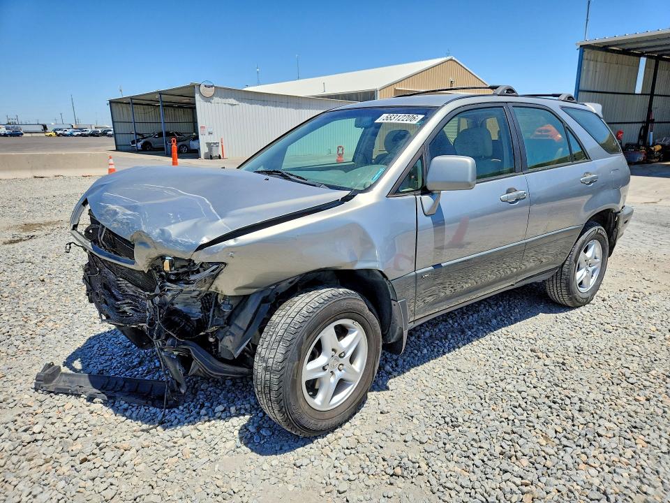 2001 Lexus Rx 300 VIN JTJGF10U410089396 COPART salvage auction — FRONT END, CO - PUBLIC - SALVAGE TITLE (P), sold $275 on 2026-07-28 (photo 1)