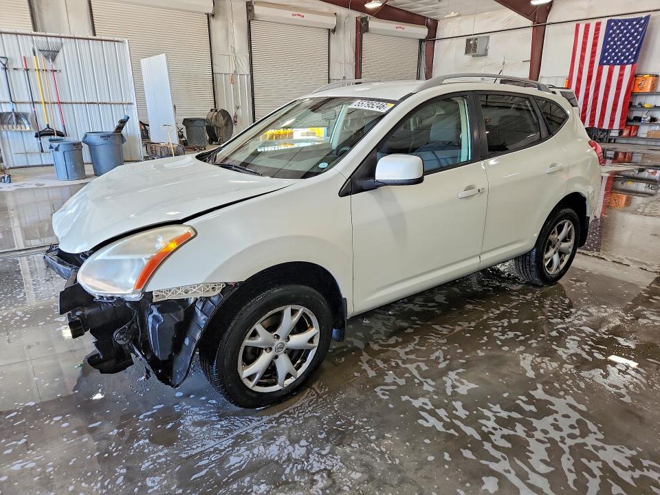 2009 Nissan Rogue sport VIN JN8AS58T59W050238 COPART salvage auction — FRONT END, IL - SALVAGE CERTIFICATE, sold $350 on 2026-07-08 (photo 1)