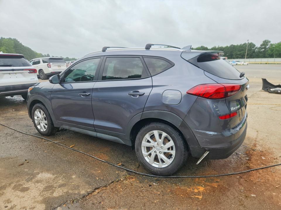 2021 Hyundai Tucson VIN KM8J33A45MU389081 COPART salvage auction — REAR END, La - Cert Of Title-Salvage, sold $4,350 on 2026-07-16 (photo 2)