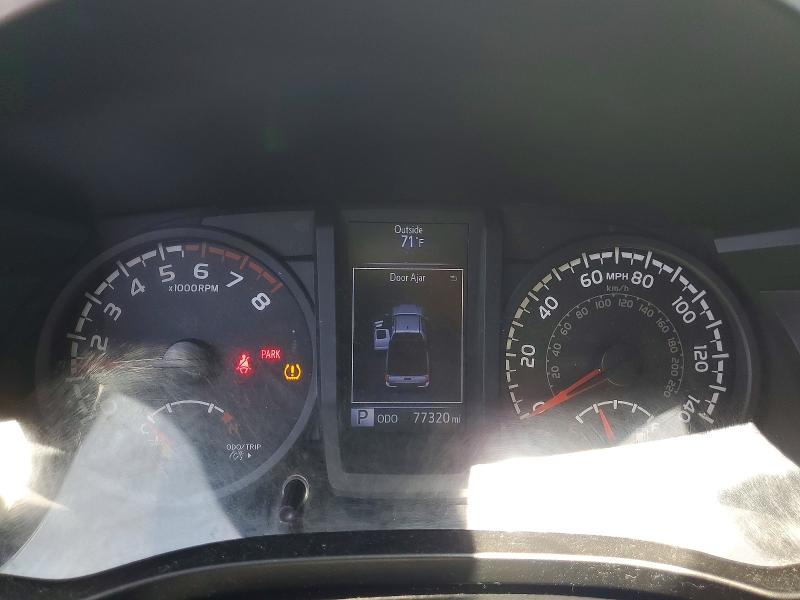 2018 Toyota Tacoma VIN 5TFRX5GN3JX104296 COPART salvage auction — FRONT END, CA - SALVAGE CERTIFICATE, sold $6,700 on 2026-07-14 (photo 9)
