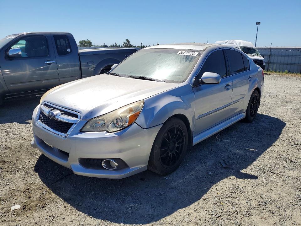 2014 Subaru LEGACY VIN 4S3BMBL65E3015608 COPART salvage auction — REAR END, Ca - Salvage Certificate, sold $250 on 2026-07-09 (photo 1)