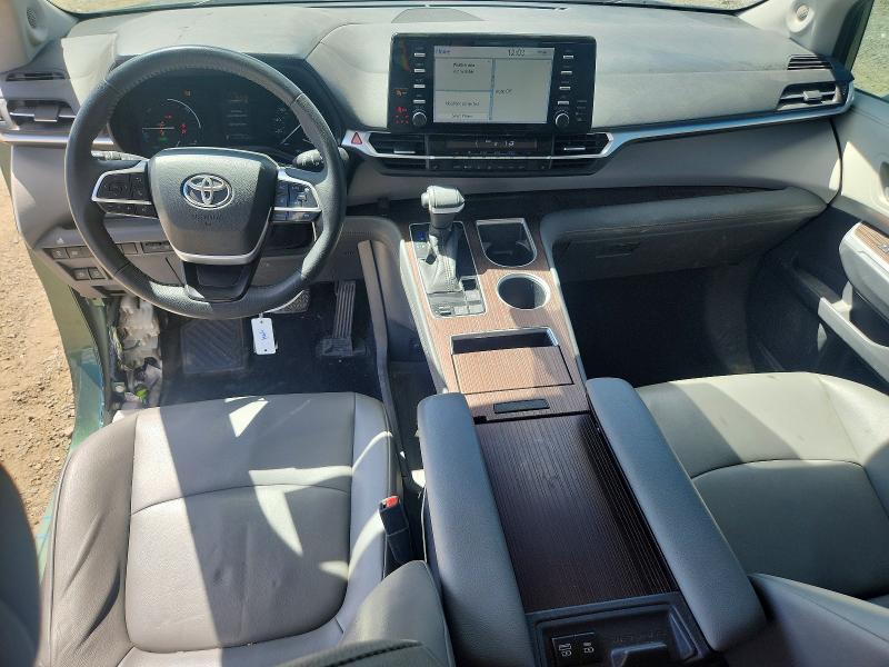 2021 Toyota Sienna VIN 5TDJSKFC8MS026716 COPART salvage auction — FRONT END, Mt - Salvage Certificate Of A Vehic, sold $4,100 on 2026-07-21 (photo 8)
