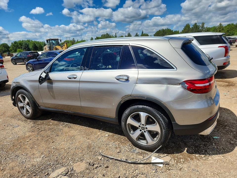 2019 Mercedes-benz Glc VIN WDC0G4KB3KV193570 COPART salvage auction — FRONT END, Il - Salvage Certificate, sold $11,100 on 2026-08-18 (photo 2)