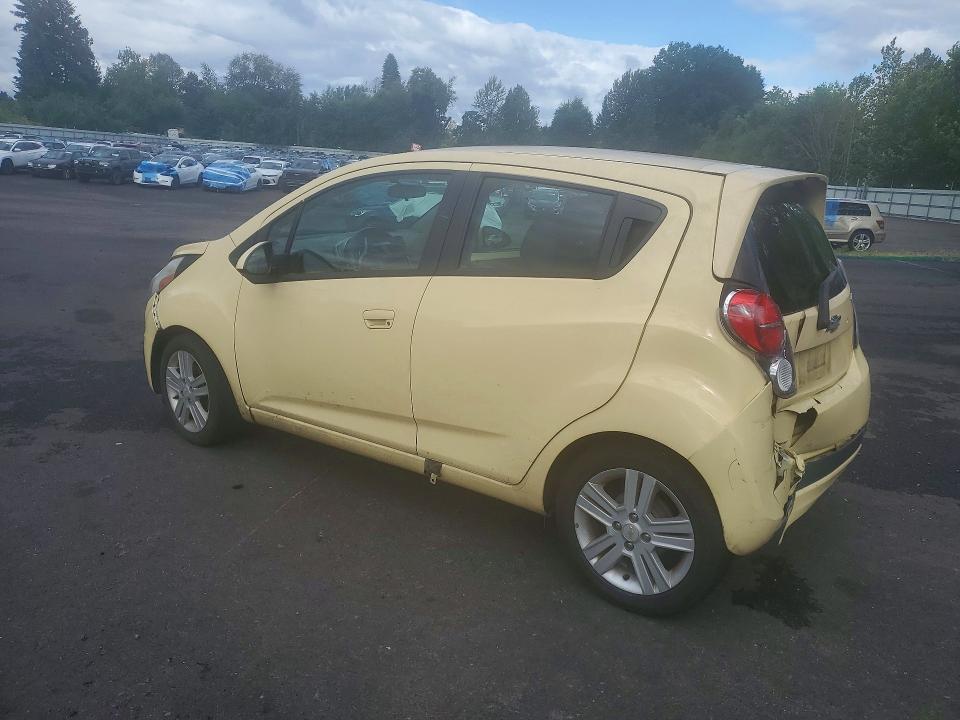 2013 Chevrolet Spark VIN KL8CA6S93DC518867 COPART salvage auction — REAR END, Or - Salvage Title Certificate, sold $175 on 2026-07-27 (photo 2)