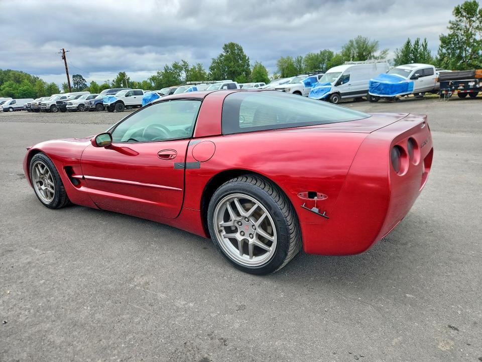 2001 Chevrolet Corvette VIN 1G1YY22GX15118782 COPART salvage auction — SIDE, OR - CERTIFICATE OF TITLE, sold $5,700 on 2026-07-19 (photo 2)