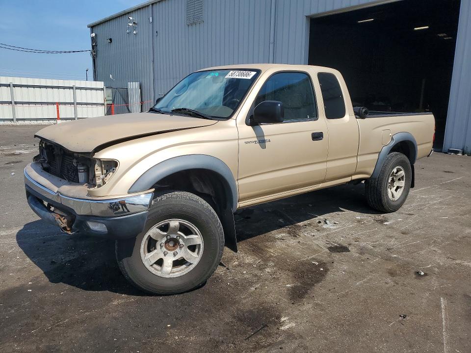 2002 Toyota Tacoma VIN 5TESN92N02Z106121 COPART salvage auction — FRONT END, Fl - Cert Of Title Slvg Rebuildable, sold $2,600 on 2026-07-13 (photo 1)