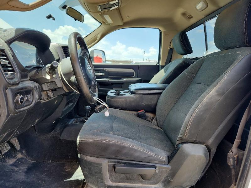 2019 Ram 2500 VIN 3C6MR5AJ2KG539172 COPART salvage auction — FRONT END, Tx - Certificate Of Title (P), sold $18,400 on 2026-07-09 (photo 7)