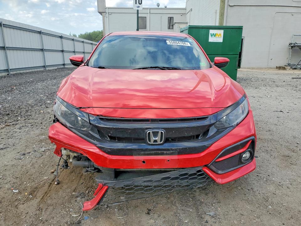 2021 Honda VIN SHHFK7G43MU200222 COPART salvage auction — FRONT END, Va - Cert Of Title - Salvage, sold $5,500 on 2026-07-22 (photo 5)
