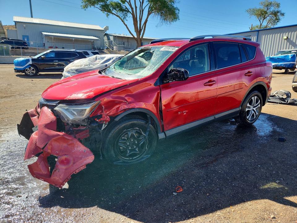 2016 Toyota VIN JTMBFREV2GJ087095 COPART salvage auction — FRONT END, Nm - Cert Of Title-Salvage, sold $200 on 2026-07-20 (photo 1)