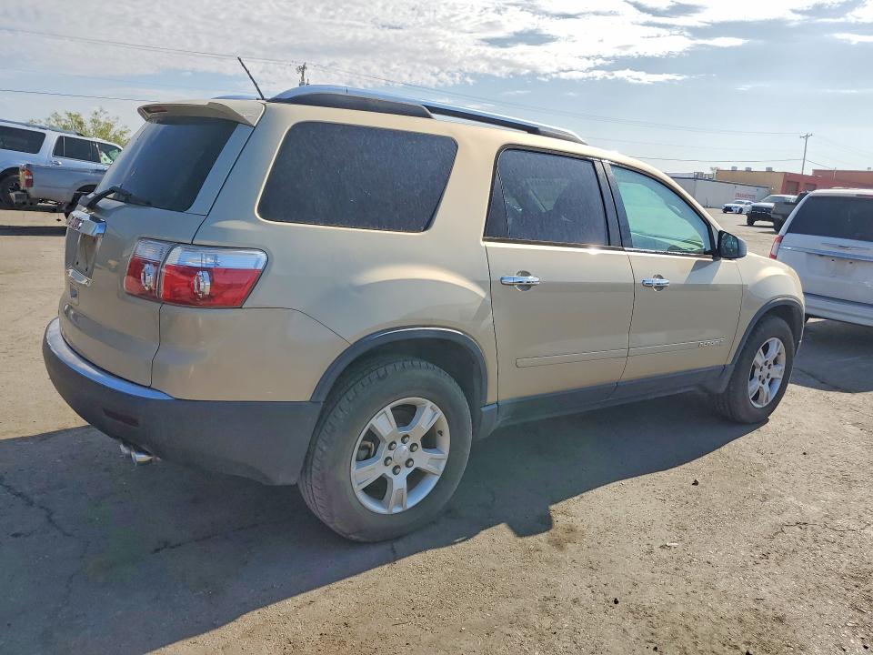 2008 Gmc Acadia VIN 1GKER13738J284308 COPART salvage auction — MINOR DENT/SCRATCHES, Nm - Certificate Of Title, sold $750 on 2026-07-10 (photo 3)