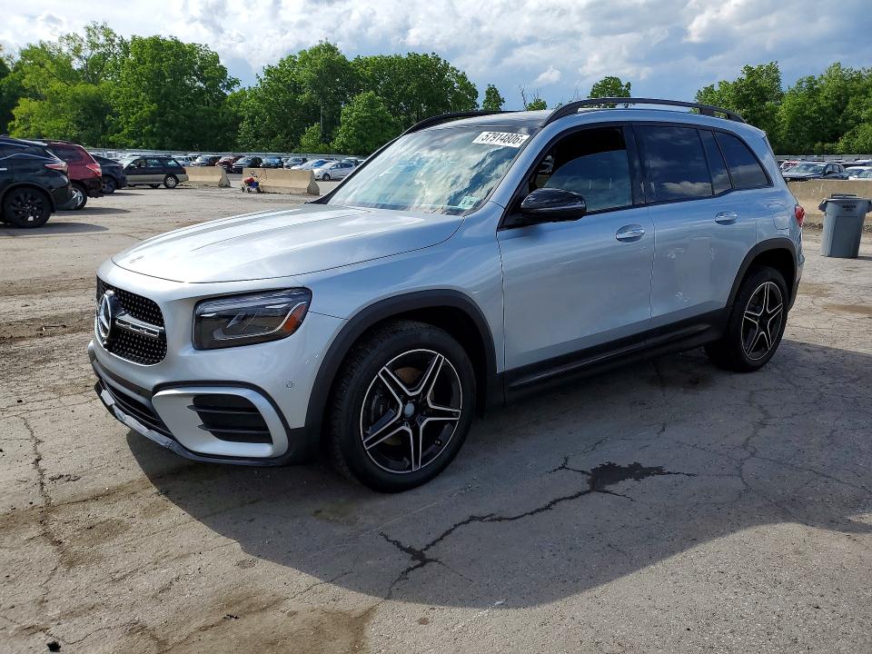 2025 Mercedes-benz Glb VIN W1N4M4HB1SW418272 COPART salvage auction — FRONT END, Ny - Mv-907A Salvage Certificate, sold $7,000 on 2026-07-21 (photo 1)