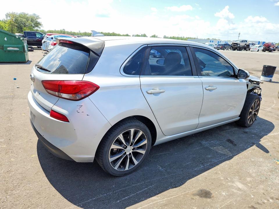 2018 Hyundai Elantra VIN KMHH35LE4JU057953 COPART salvage auction — FRAME DAMAGE, FL - CERT OF TITLE SLVG REBUILDABLE, sold $700 on 2026-07-22 (photo 3)