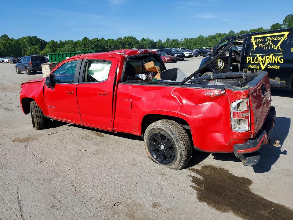 2016 Chevrolet Colorado VIN 1GCGTCE32G1113575 COPART salvage auction — ROLLOVER, PA - CERTIFICATE OF SALVAGE, sold $1,100 on 2026-07-02 (photo 2)