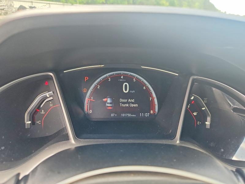 2020 Honda Civic VIN 19XFC2F83LE004999 COPART salvage auction — REAR END, La - Cert Of Title-Salvage, sold $4,950 on 2026-07-09 (photo 9)