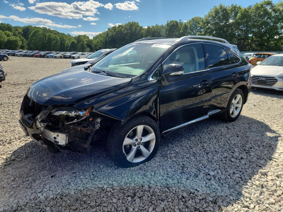 2010 Lexus Rx 350 VIN 2T2BK1BA0AC062709 COPART salvage auction — FRONT END, Ma - Cert Of Title-Reconstrctd Coll, sold $3,150 on 2026-07-02 (photo 1)