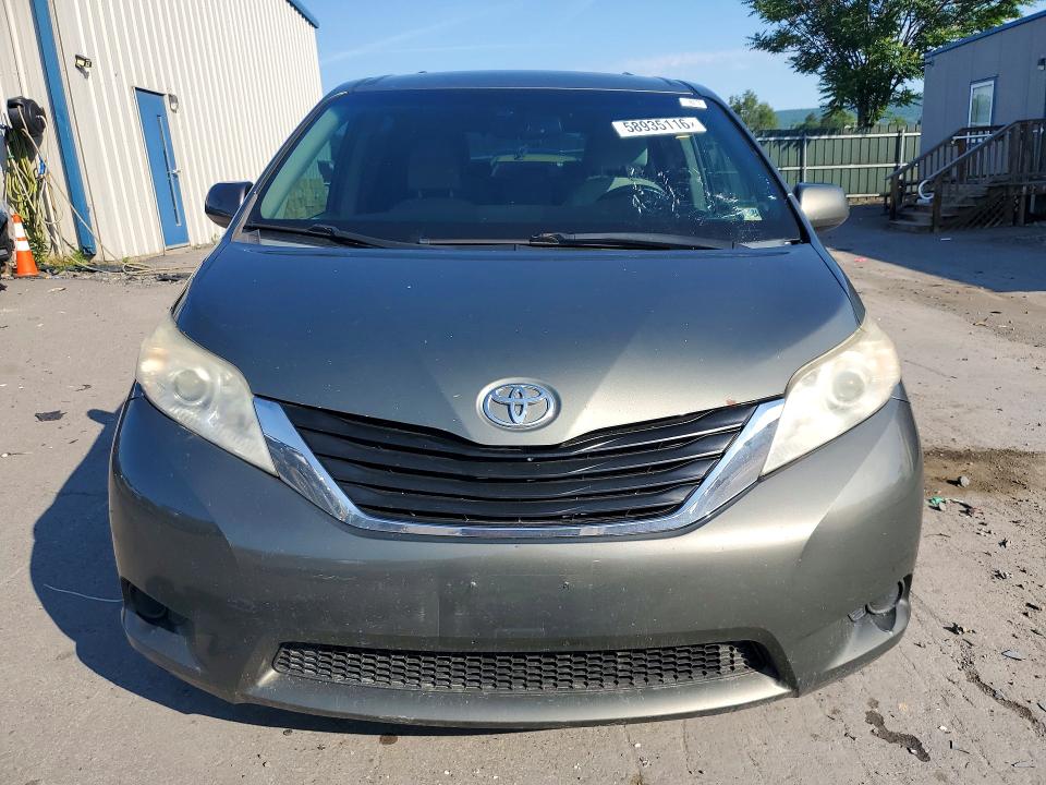 2012 Toyota Sienna VIN 5TDKK3DC3CS186739 COPART salvage auction — MECHANICAL, Pa - Cert Of Title (P), sold $400 on 2026-07-17 (photo 5)