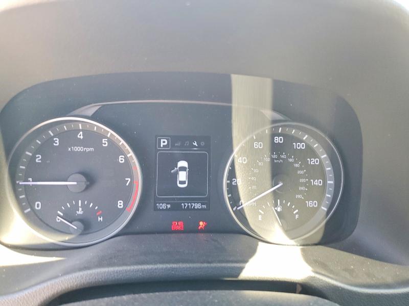 2018 Hyundai Elantra VIN KMHD84LF7JU525208 COPART salvage auction — FRONT END, Nv - Salvage Title, sold $925 on 2026-07-06 (photo 9)