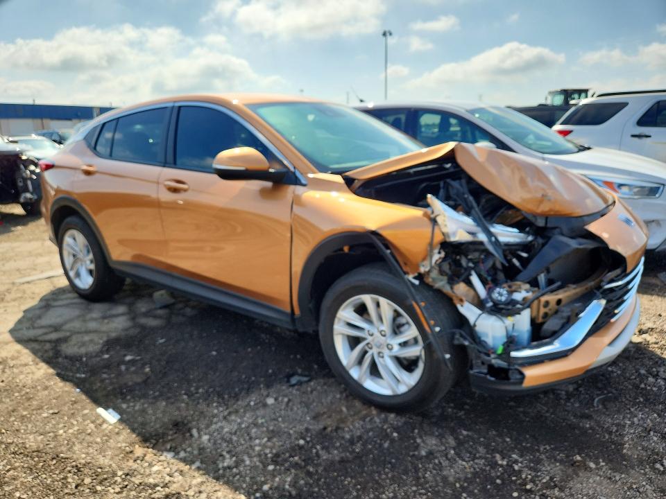 2024 Buick Envista VIN KL47LAE24RB175353 COPART salvage auction — FRONT END, Mi - Cert Of Title-Salvage Vehicle, sold $4,000 on 2026-07-31 (photo 4)