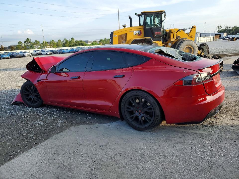 2021 Tesla Model s VIN 5YJSA1E60MF434693 COPART salvage auction — FRONT END, Fl - Cert Of Title Slvg Rebuildable, sold $13,100 on 2026-08-28 (photo 2)