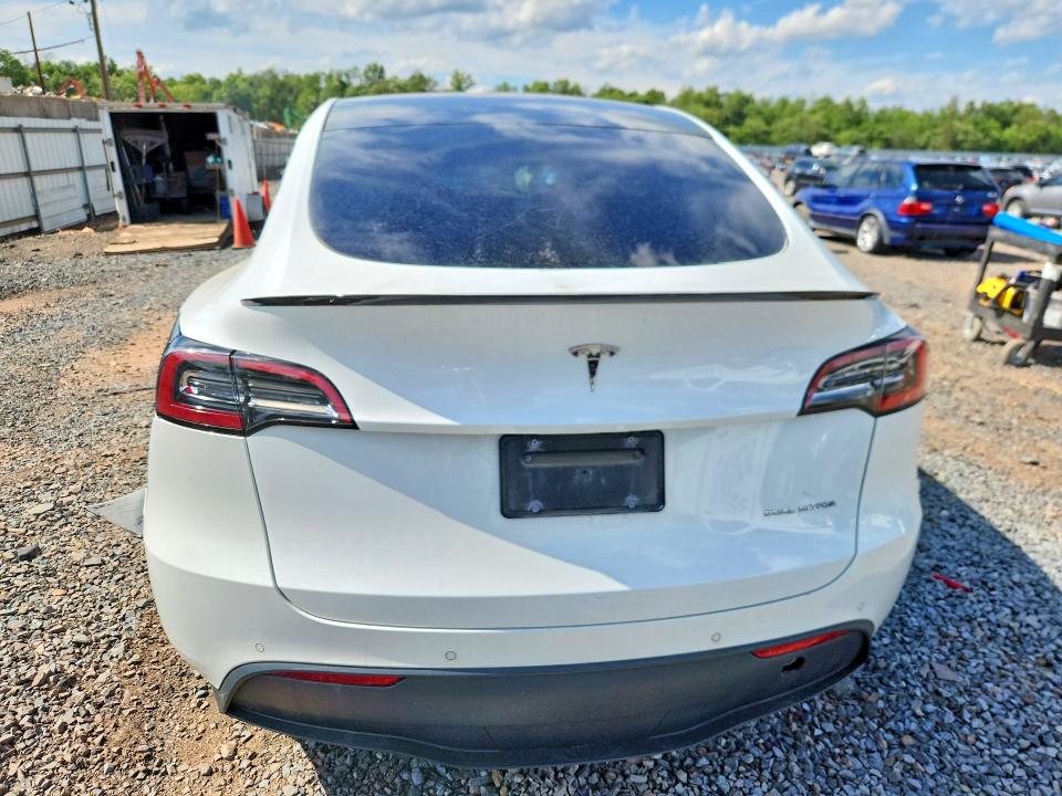 2021 Tesla Model y VIN 5YJYGDEE0MF070096 COPART salvage auction — FRONT END, Nj - Cert Of Title-Salvage, sold $375 on 2026-07-21 (photo 6)