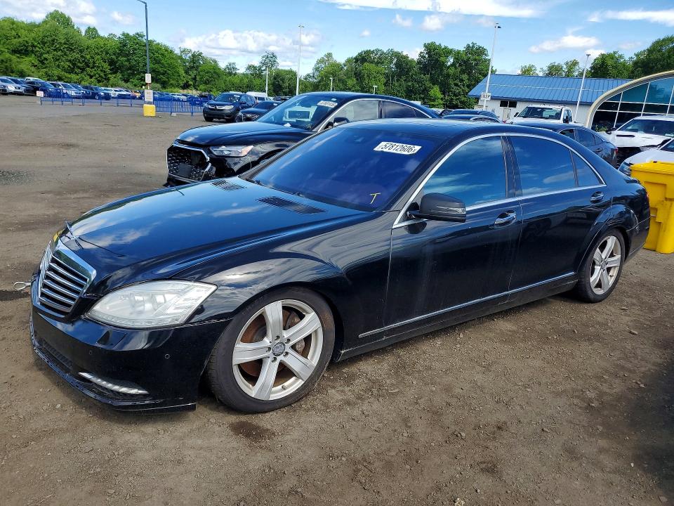 2012 Mercedes-benz S class VIN WDDNG9EB4CA448665 COPART salvage auction — FRONT END, Ma - Certificate Of Title (P), sold $2,500 on 2026-07-02 (photo 1)