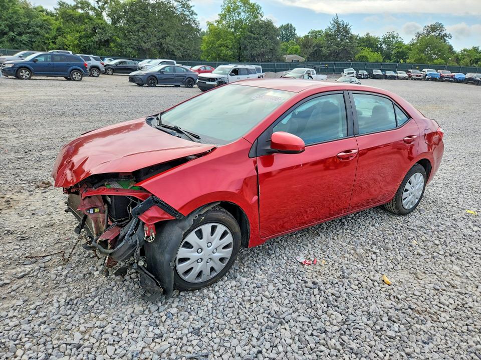 2014 Toyota VIN 5YFBURHE6EP072982 COPART salvage auction — FRONT END, Tn - Salvage Certificate, sold $1,300 on 2026-07-07 (photo 1)