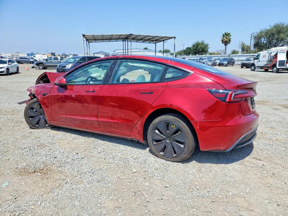 2024 Tesla VIN 5YJ3E1EB5RF760650 COPART salvage auction — FRONT END, CA - SALVAGE CERTIFICATE, sold $4,100 on 2026-07-24 (photo 2)
