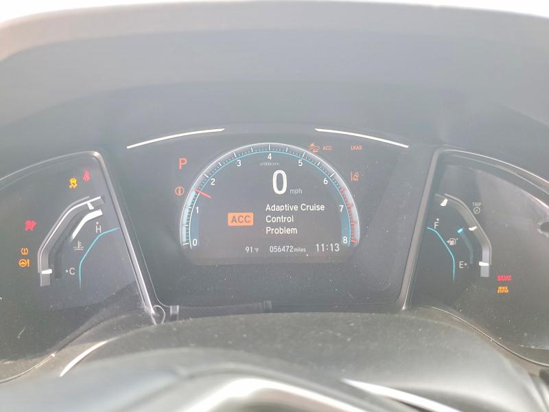 2021 Honda Civic VIN SHHFK7H66MU228662 COPART salvage auction — UNDERCARRIAGE, Tx - Salvage Vehicle Title, sold $4,850 on 2026-07-09 (photo 9)