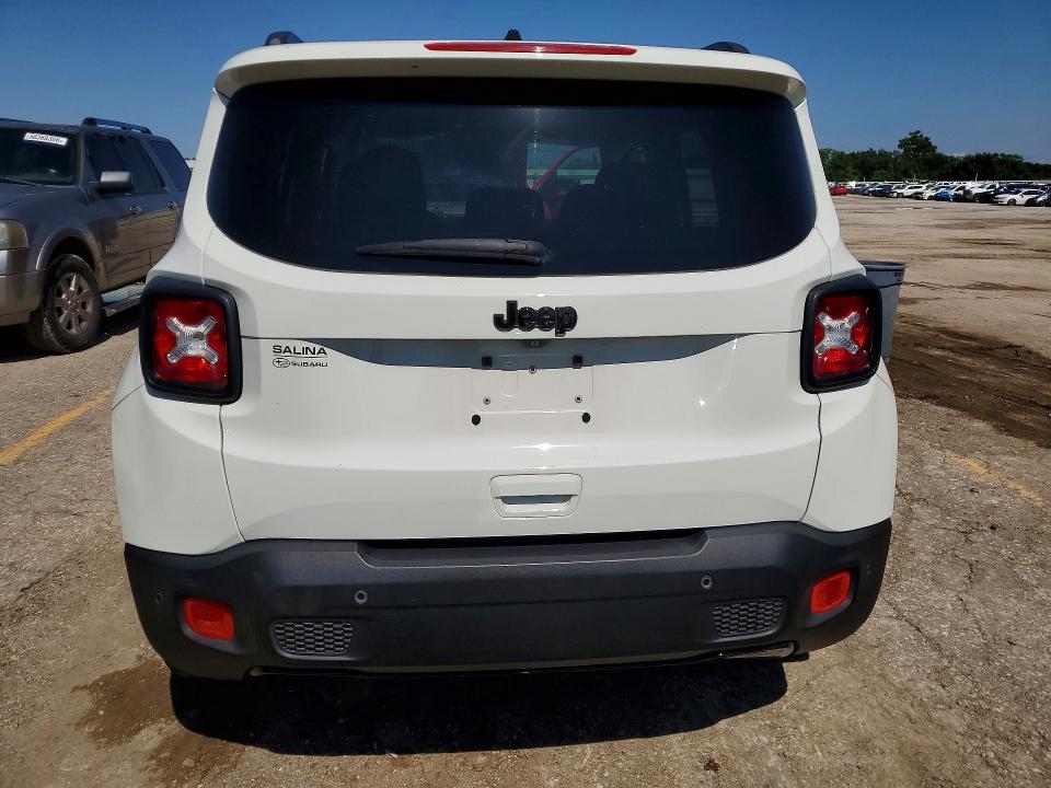 2018 Jeep VIN ZACCJABB0JPG73803 COPART salvage auction — HAIL, Ks - Cert Of Title-Salvage, sold $4,550 on 2026-08-10 (photo 6)