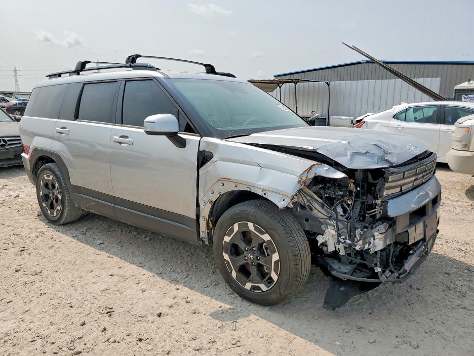 2025 Hyundai Santa fe VIN 5NMP24GLXSH111366 COPART salvage auction — FRONT END, Tx - Certificate Of Title, sold $11,900 on 2026-07-28 (photo 4)