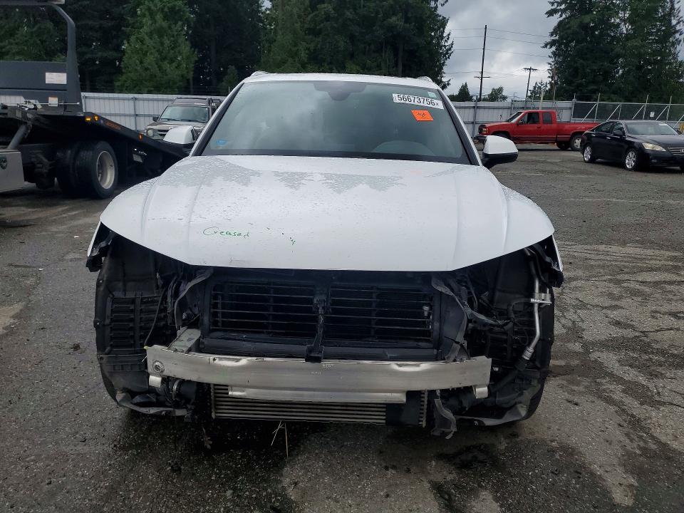 2019 Audi Q5 VIN WA1BNAFY5K2124389 COPART salvage auction — FRONT END, Wa - Bill Of Sale, sold $8,500 on 2026-07-20 (photo 5)