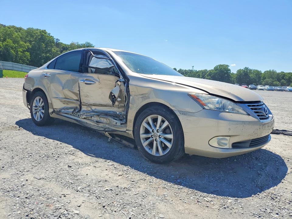 2012 Lexus ES VIN JTHBK1EGXC2495085 COPART salvage auction — SIDE, Nc - Salvage Certificate Of Title, sold $800 on 2026-07-08 (photo 4)